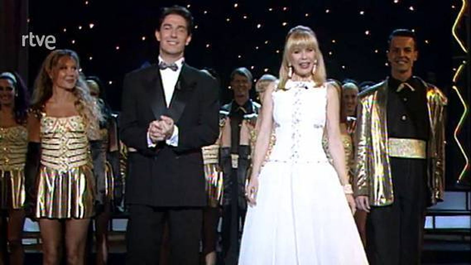 Luis Lorenzo y Bárbara Rey en 'Esto es espectáculo'