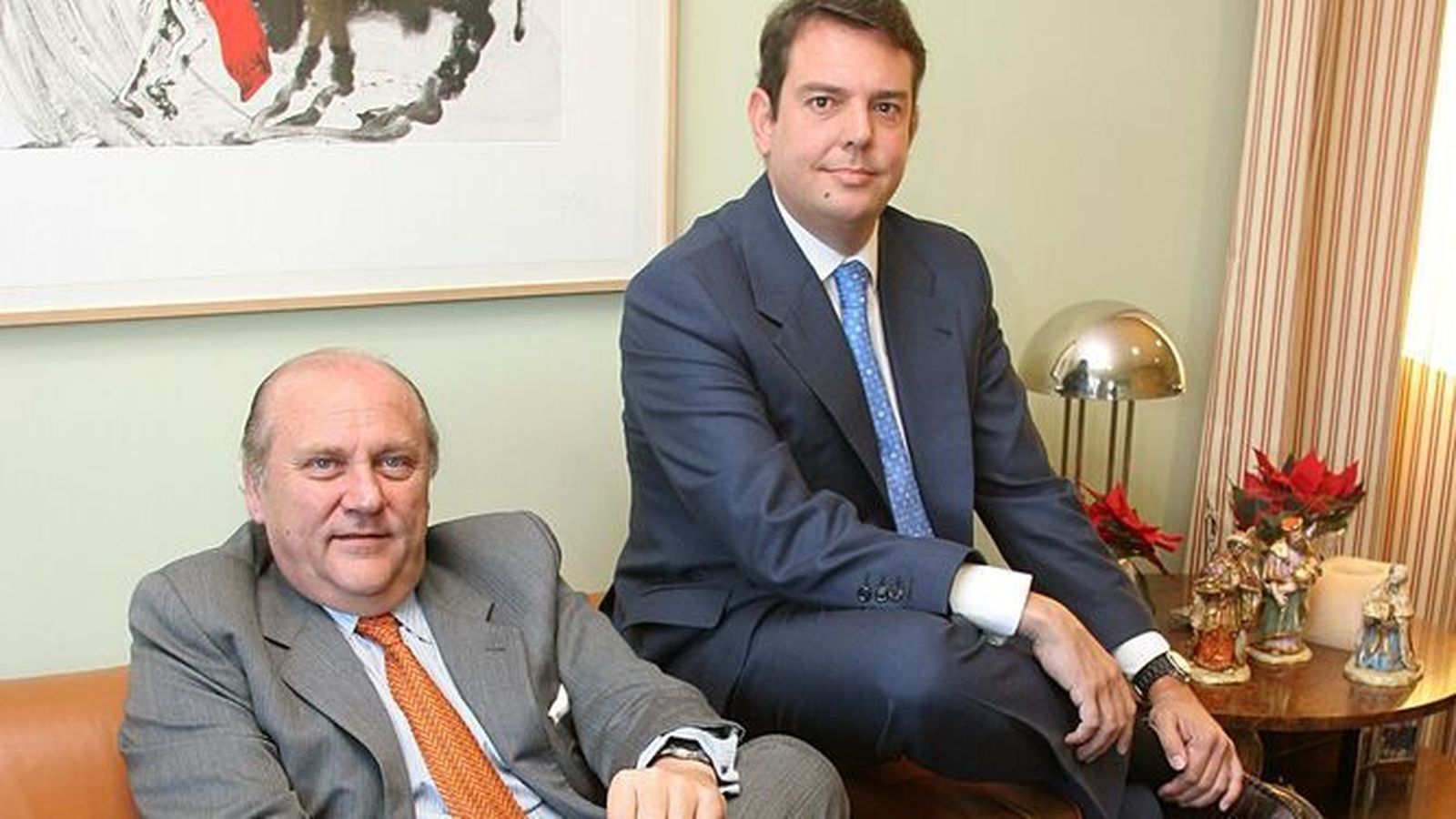 José Moya Sanabria, junto a Antonio Somé, consejero delegado de Persán.