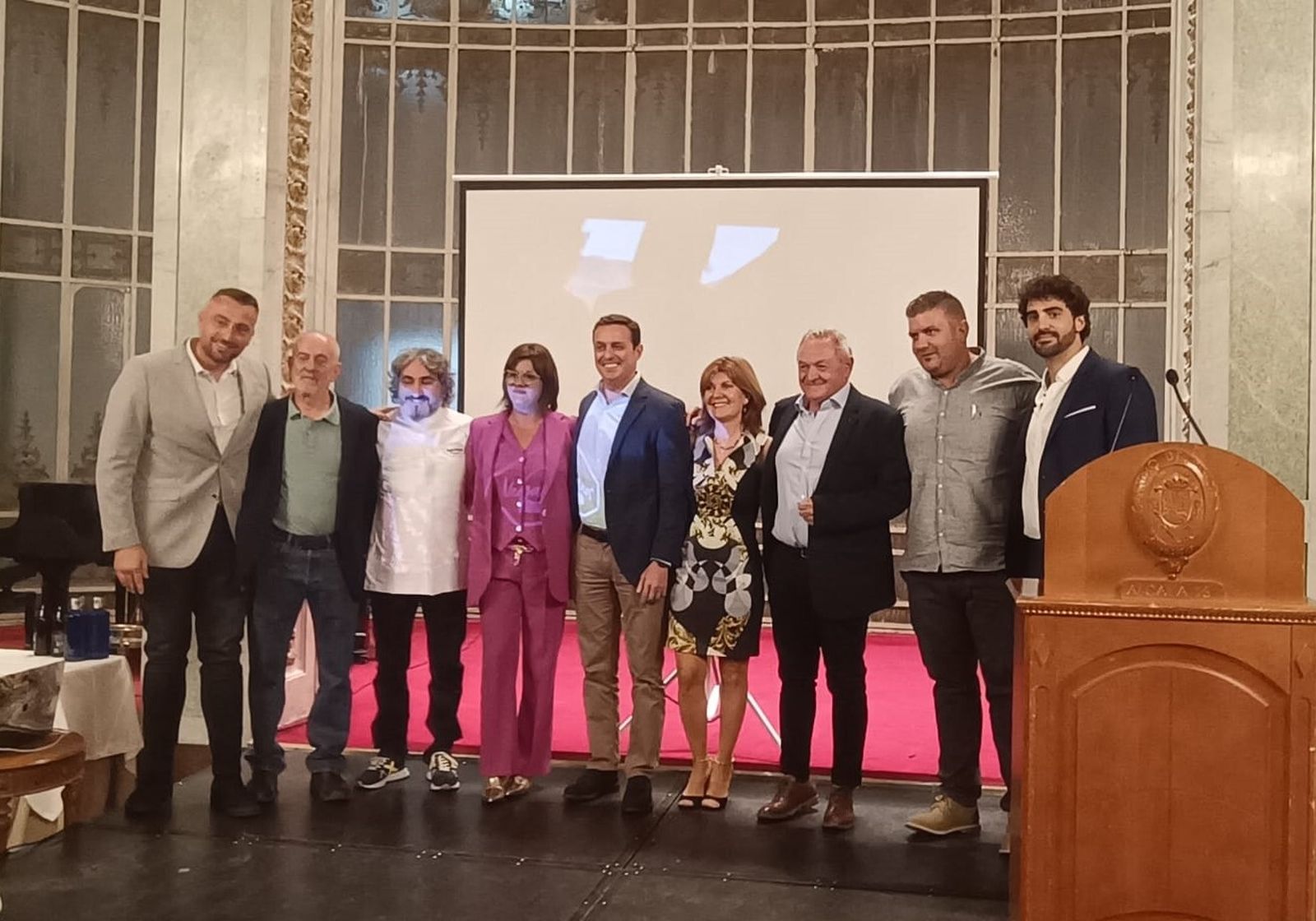 Imágenes de la presentación de la marca Vegavilanos en el Casino de Madrid