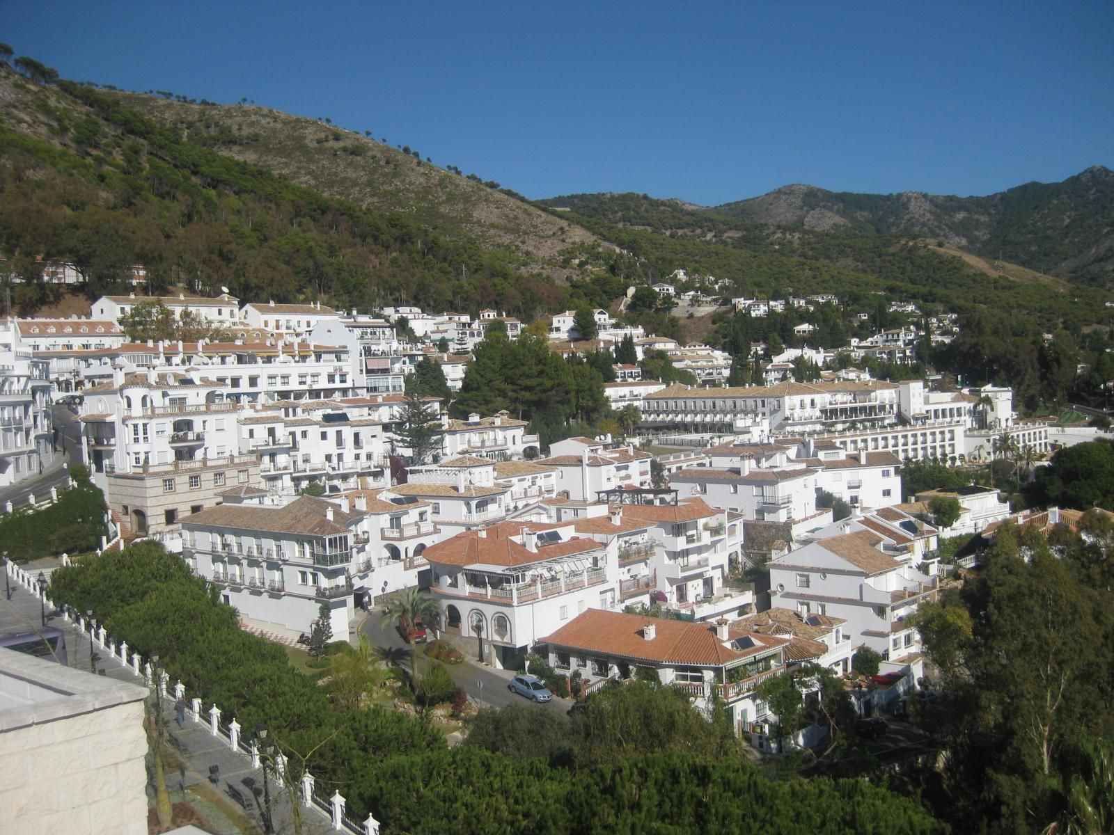 Vista del municipio de Mijas. Vista del municipio de Mijas.