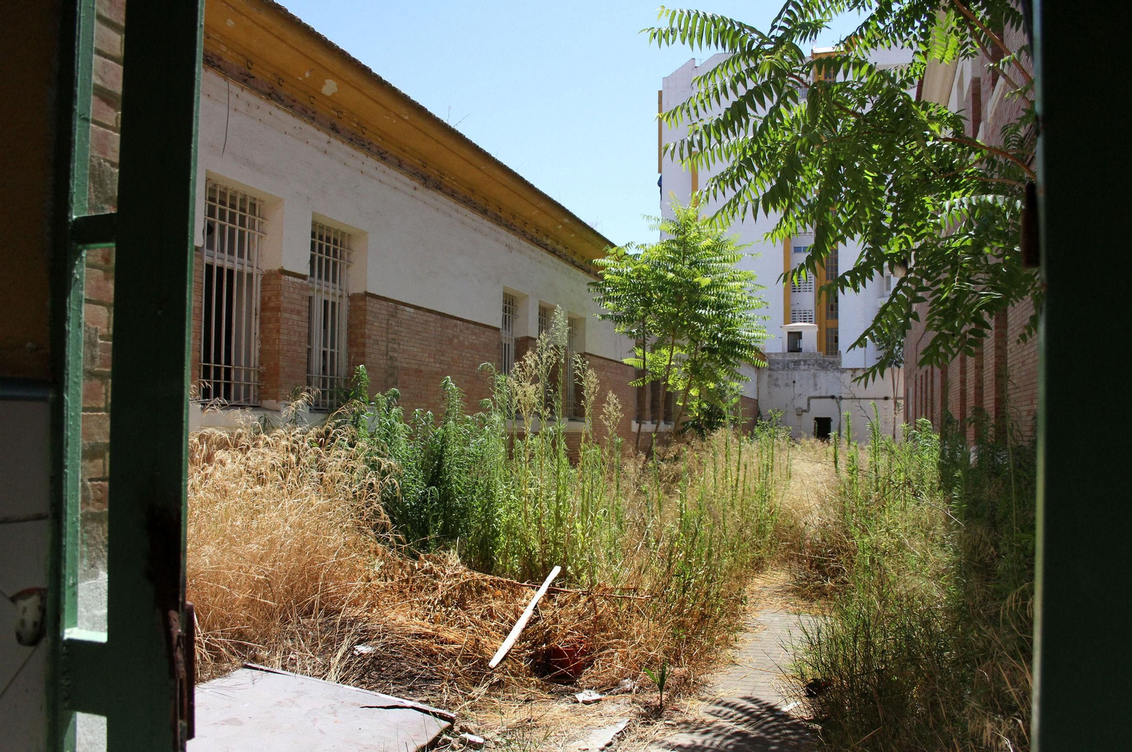 Imágenes de la antigua cárcel de Huelva durante estos últimos años