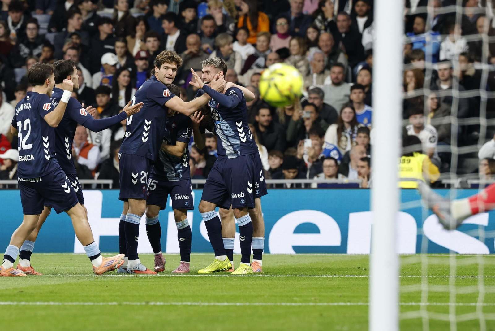 Las fotos de la derrota del Real Madrid contra el Celta