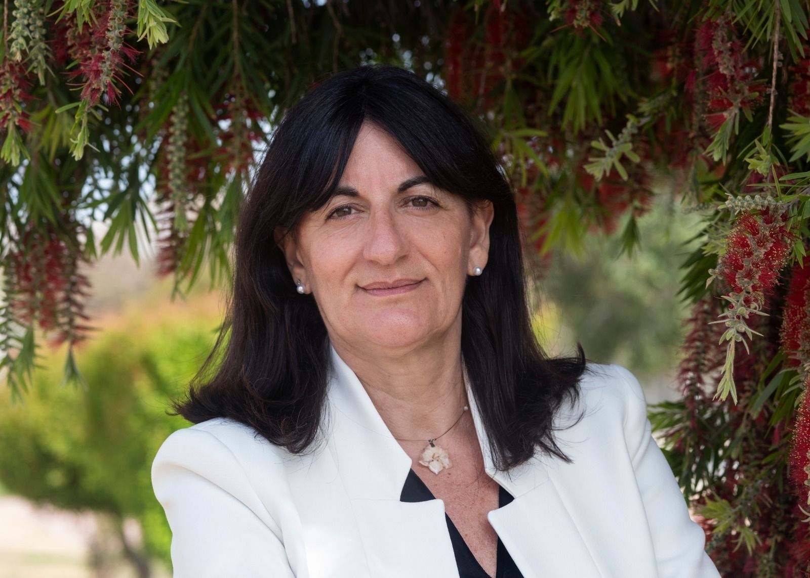 Mª Antonia Peña, rectora de la Universidad de Huelva.