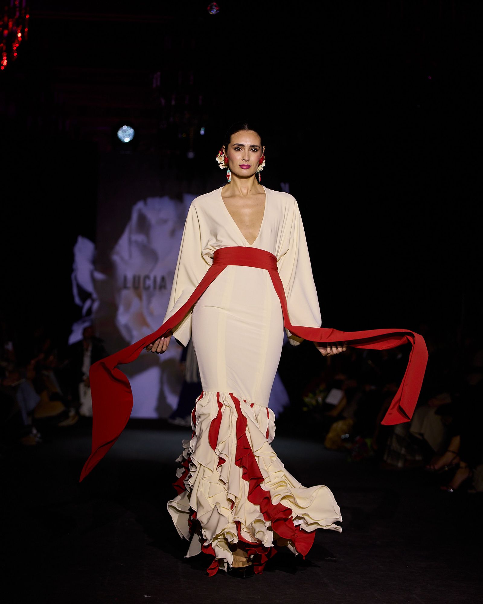 El desfile de Cátedra Internacional de Moda Flamenca Flamentex en We Love Flamenco 2026, todas las fotos