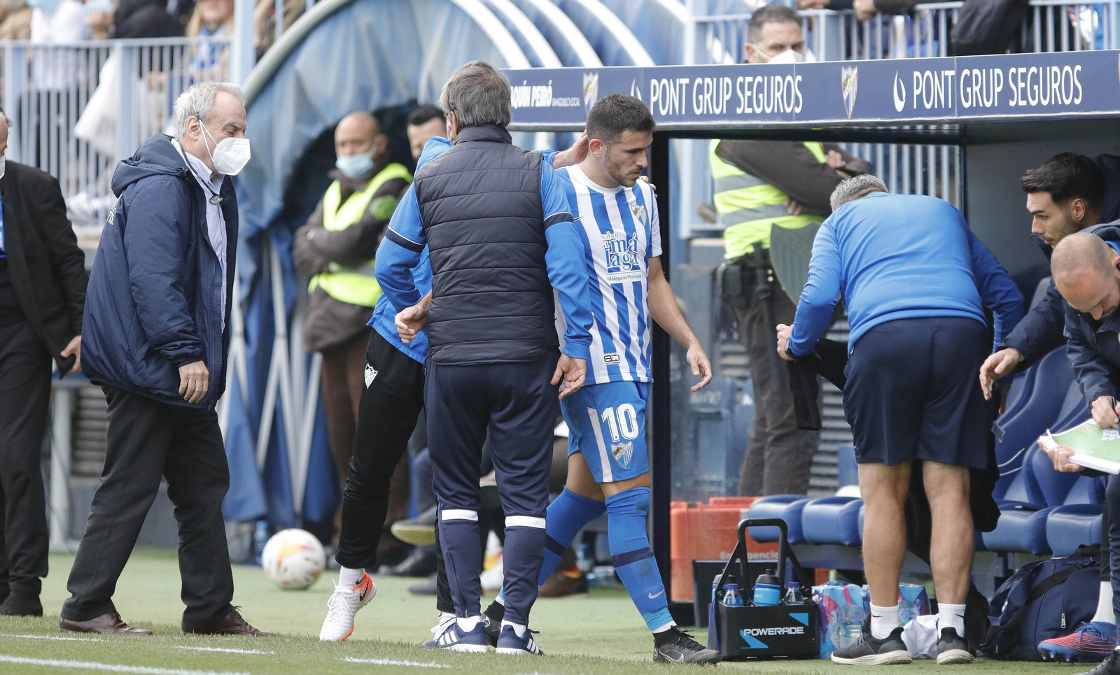 Las fotos del Málaga CF-Huesca