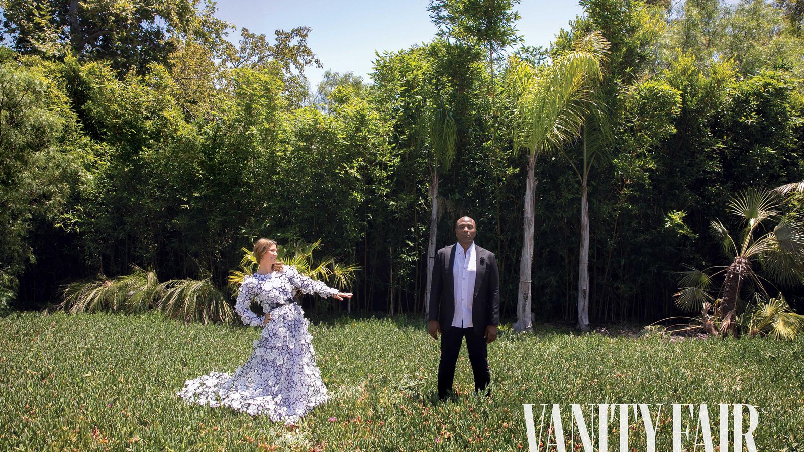 Una de las fotos del reportaje en 'Vanity Fair'.