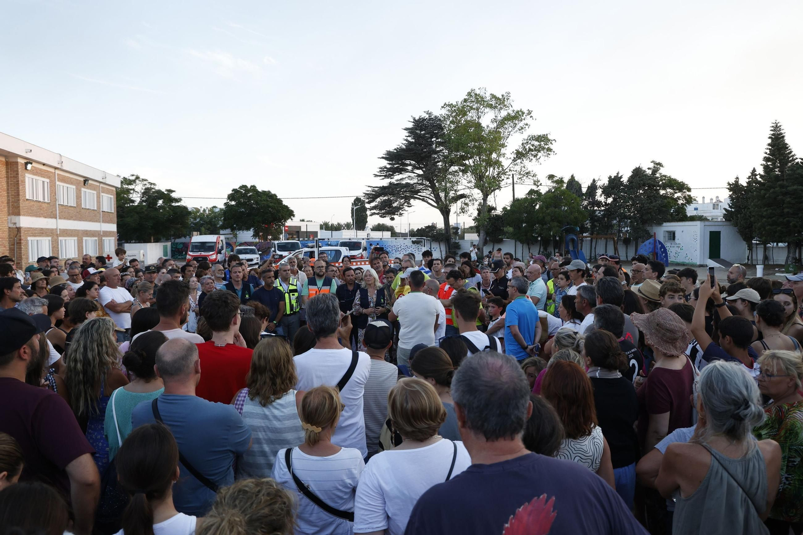 Imágenes del incendio de Tarifa, el segundo en menos de una semana