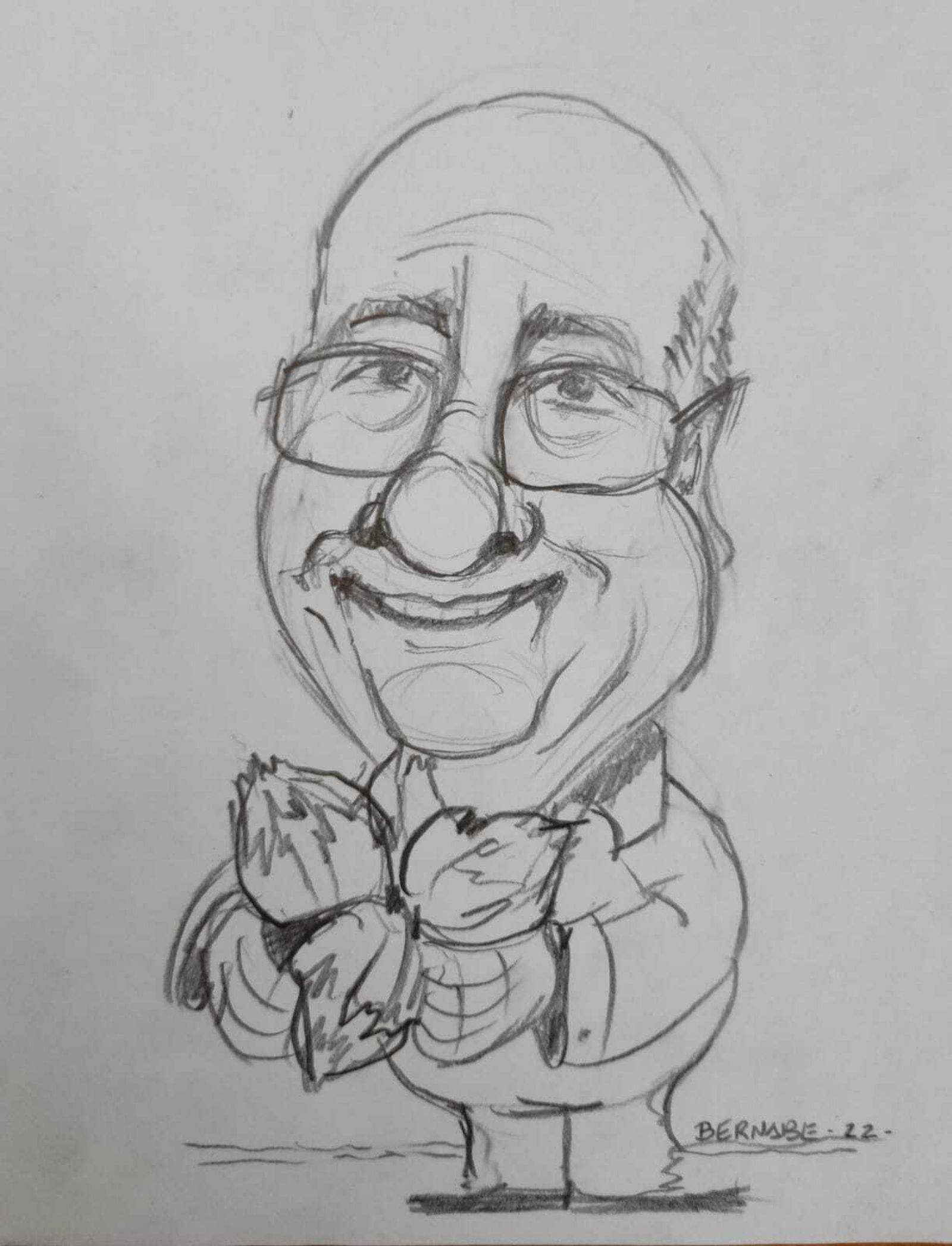 Caricatura de Faustino.