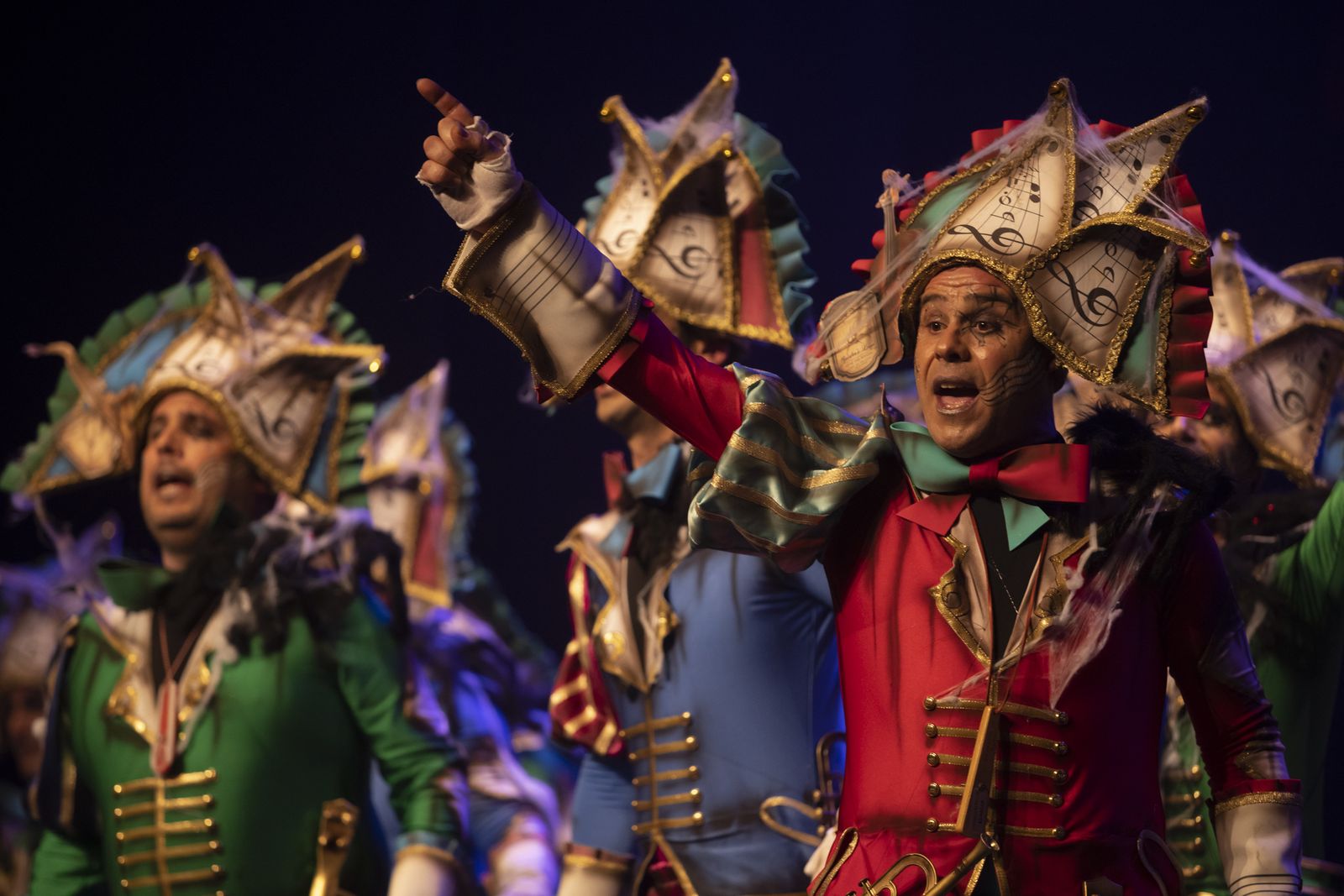 La última jornada de semifinales del Carnaval de Huelva, en imágenes