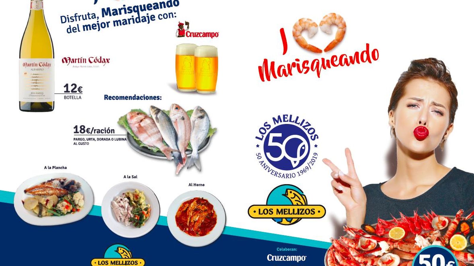 La promoción de I love Marisqueando.
