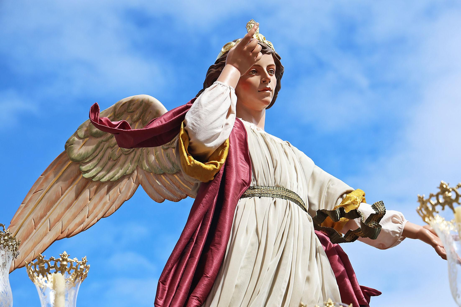 Imágenes de El Resucitado por el barrio de La Hispanidad