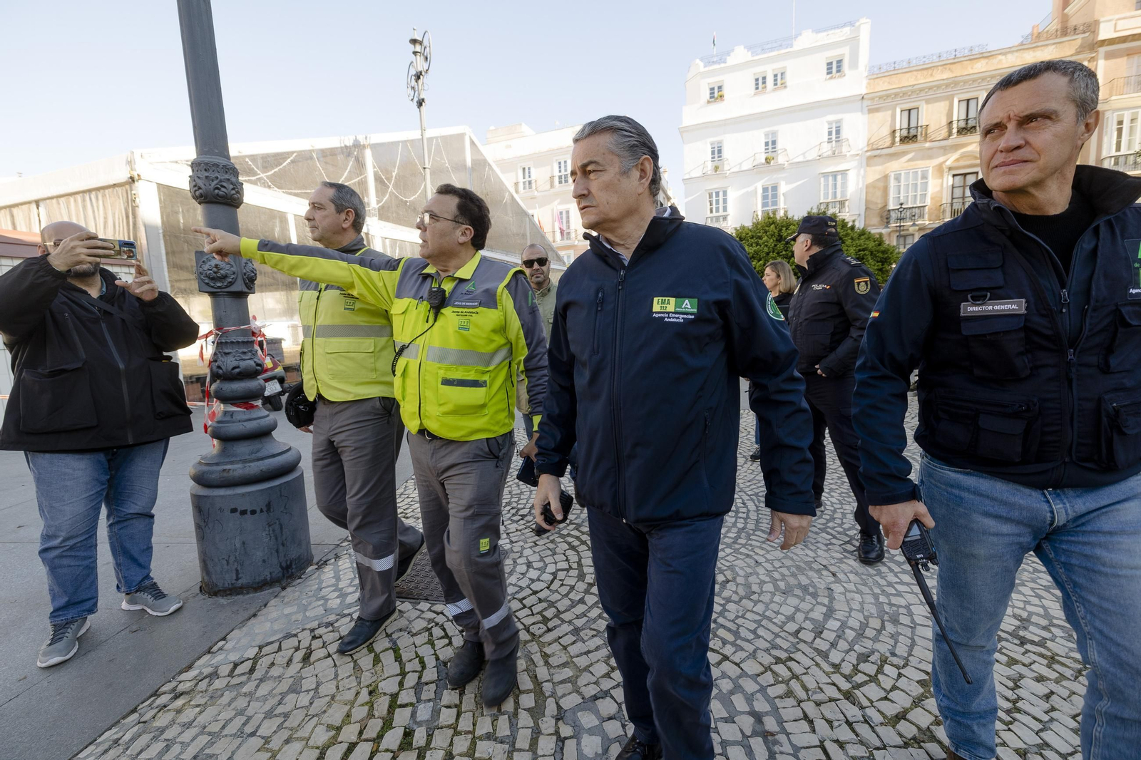 Todas las imágenes del simulacro de tsunami en Cádiz