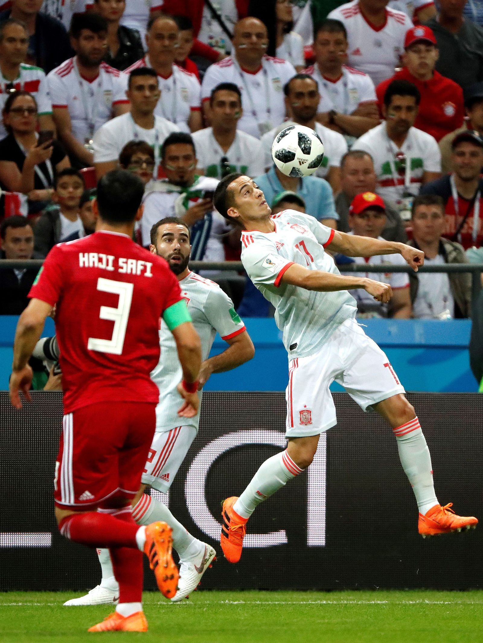 Las imágenes del Irán-España