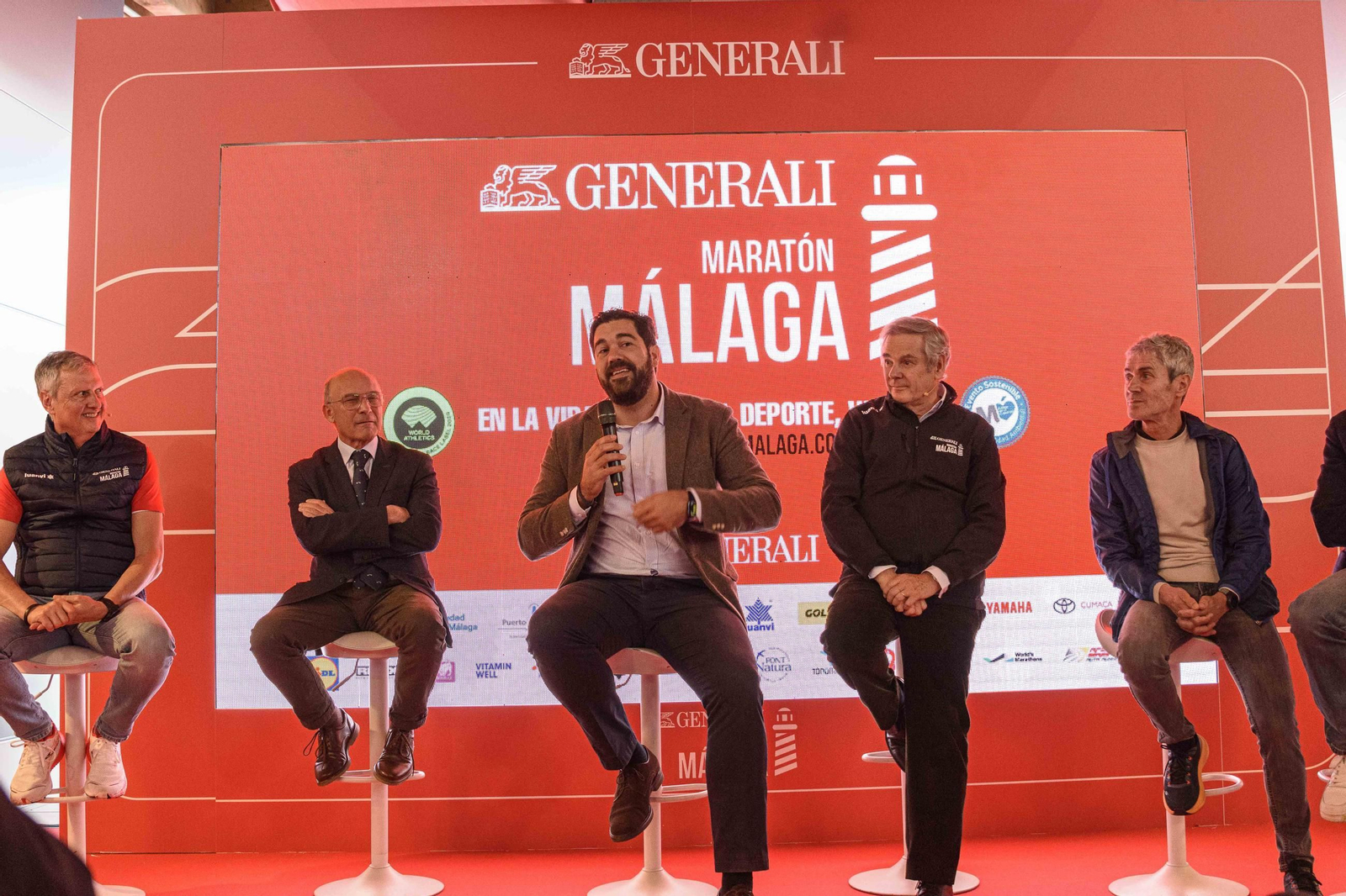 Presentación de la Maratón 2024 de Málaga