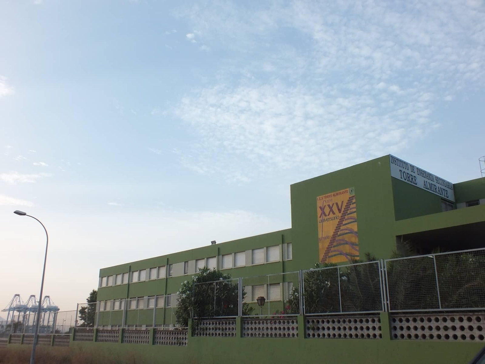El IES Torre Almirante de Algeciras.