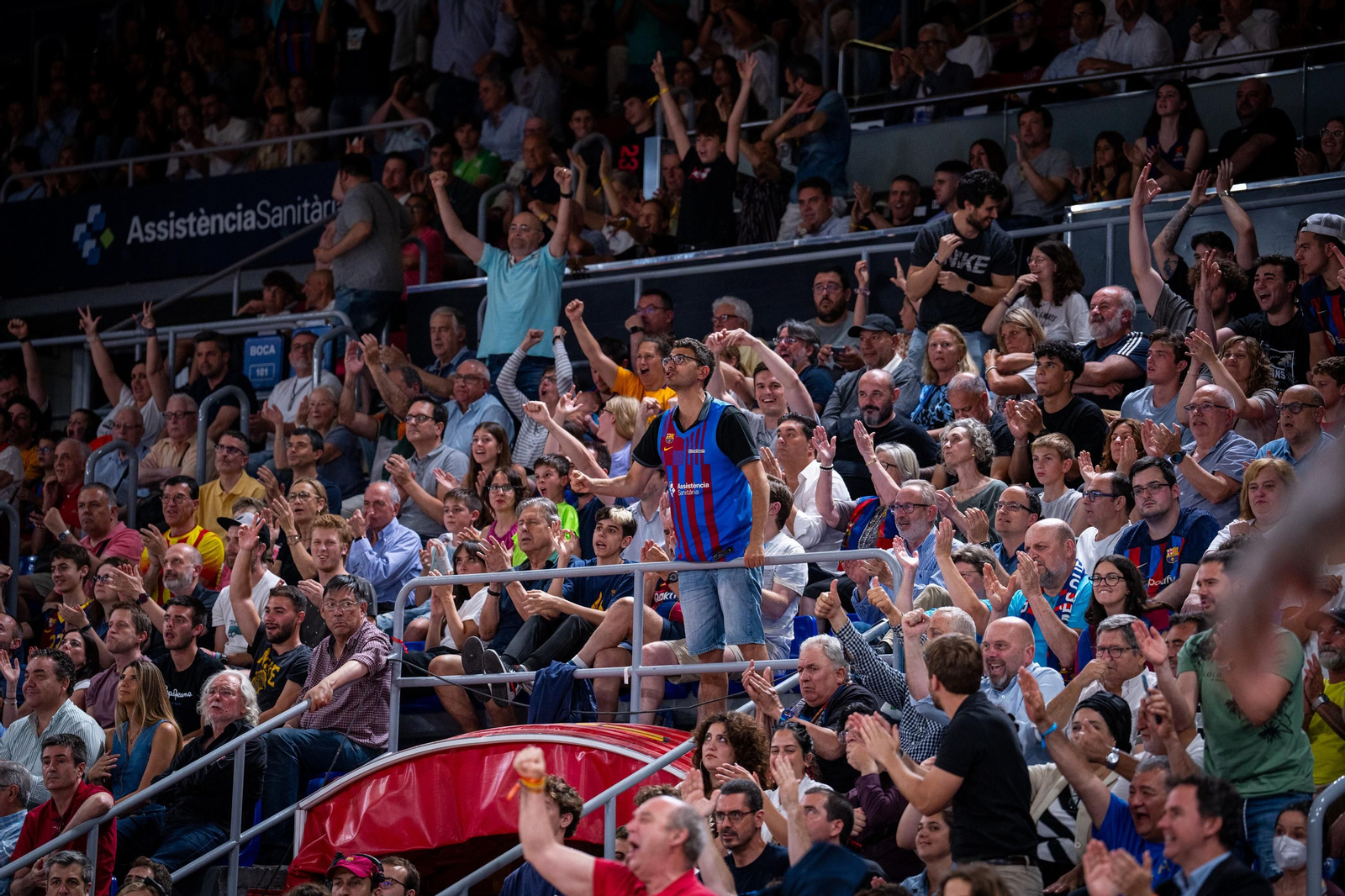 El Barcelona-Unicaja, play off de semifinales de ACB, en fotos