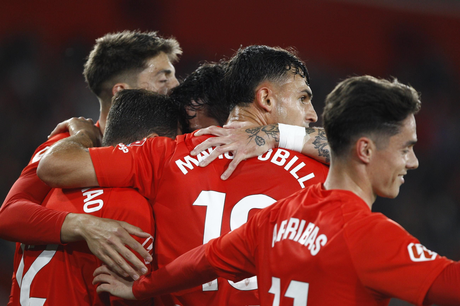 Las mejores imágenes del partido U.D. Almería-F.C. Cartagena