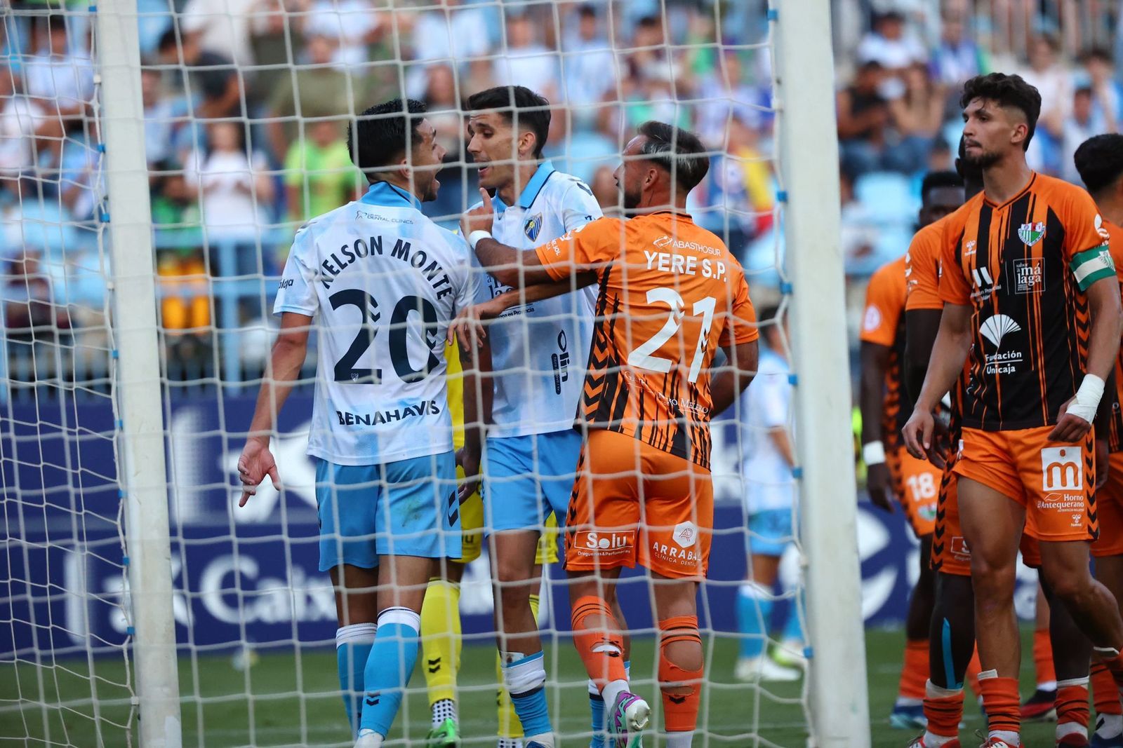 El Málaga CF - Antequera, en fotos
