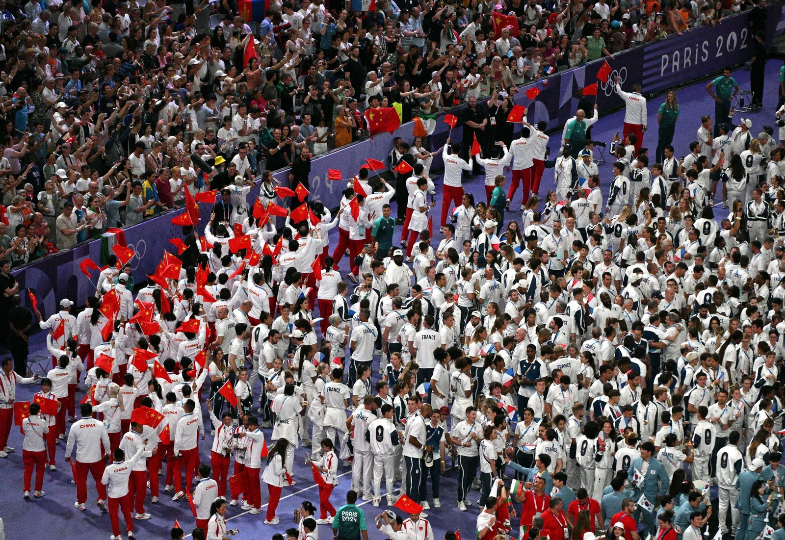 Las fotos de la ceremonia de clausura de los Juegos Olímpicos París 2024