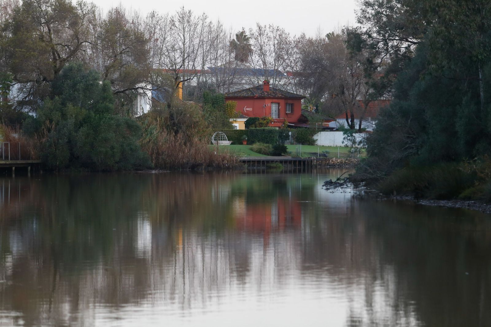 Las fotografías de Guadarcote, el río Guadarranque y la Estación de San Roque tras el paso de la borrasca Francis
