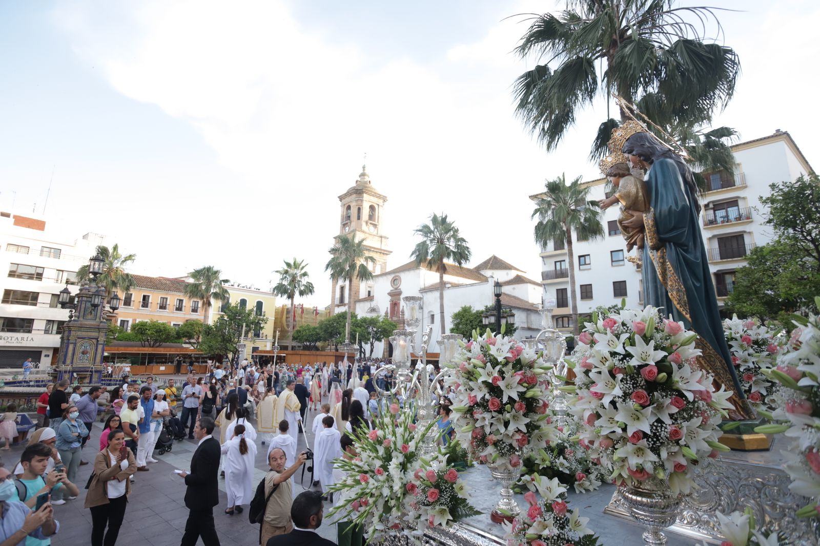 Fotos de la procesión de María Auxiliadora en Algeciras