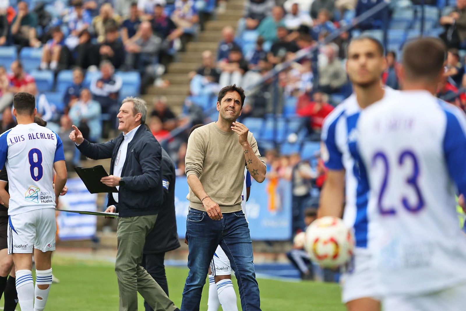 Las imágenes del Recreativo de Huelva- Real Madrid Castilla