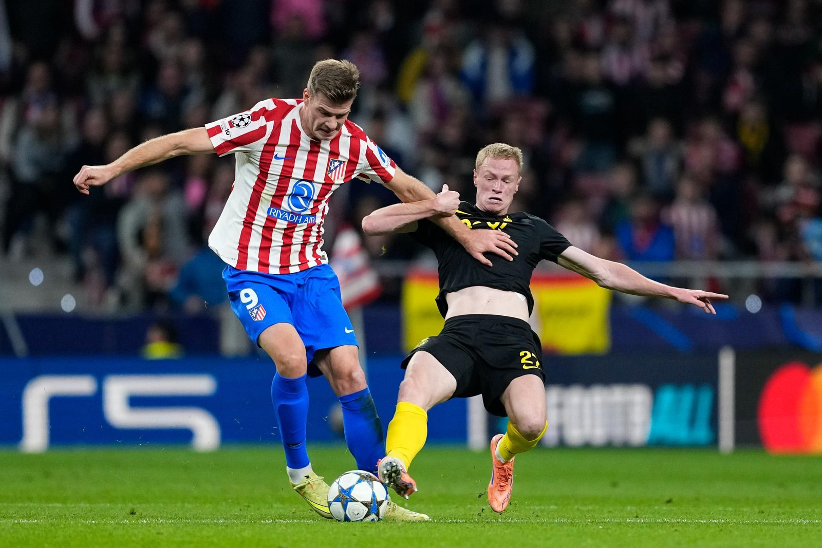 Las imágenes del Atlético de Madrid-Unión Saint-Gilloise