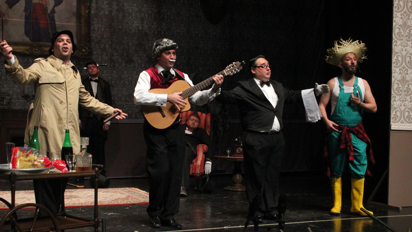 El cuarteto ‘Este cuarteto es otro misterio’.