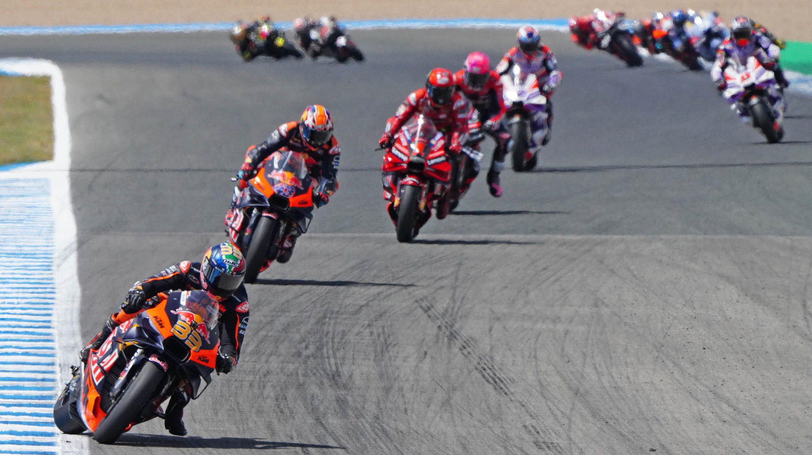 Carrera de MotoGP en el Circuito de Jerez