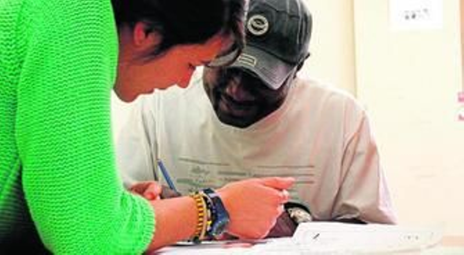 Un curso en un Centro de Inserción Social, en una imagen de archivo.