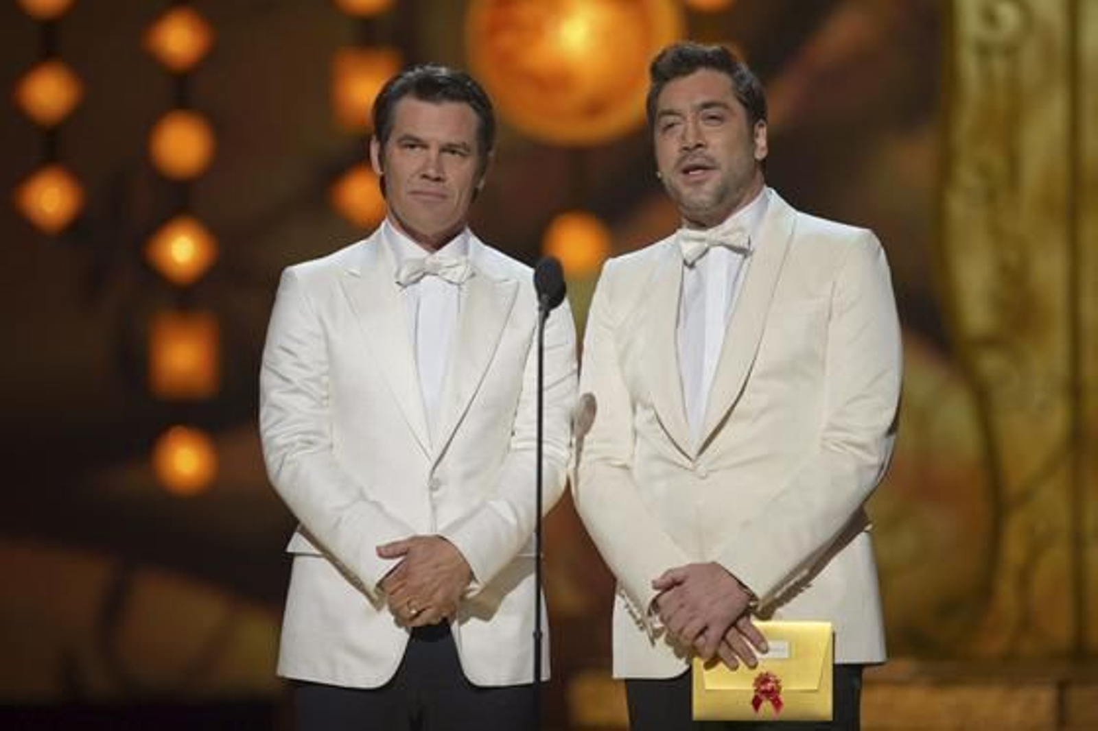 Bardem en la entrega de los premios Oscar.  Foto: EFE/ Reuters