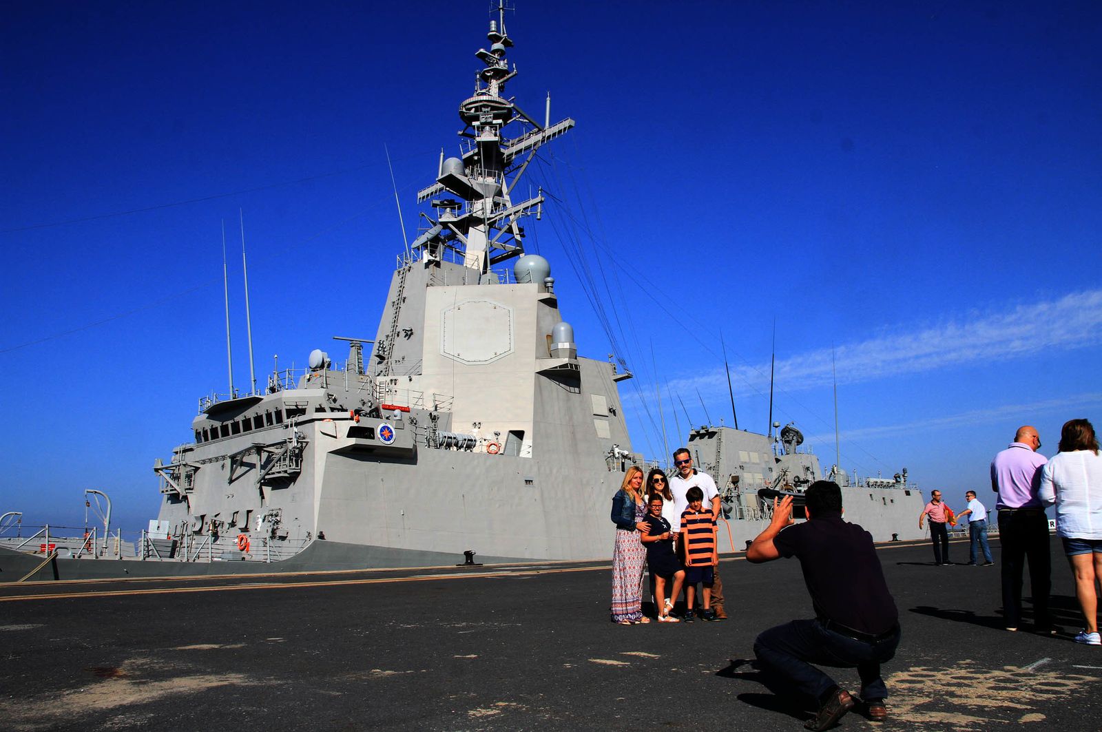 Imágenes de la Fragata Cristóbal Colón F-105