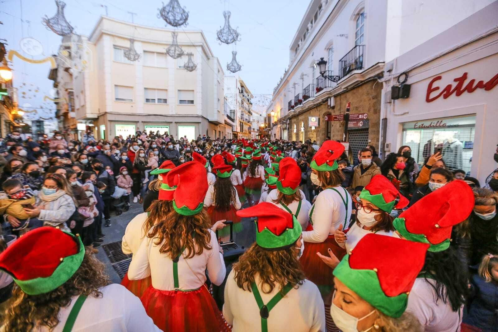 Cabalgata de Papá Noel en Chiclana