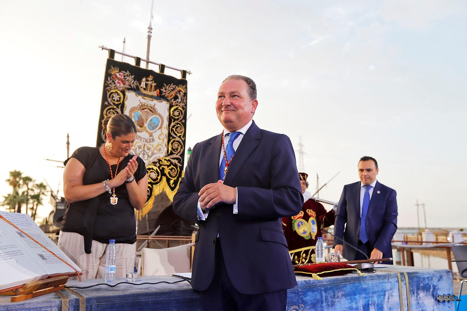 El presidente de la Diputación, David Toscano.