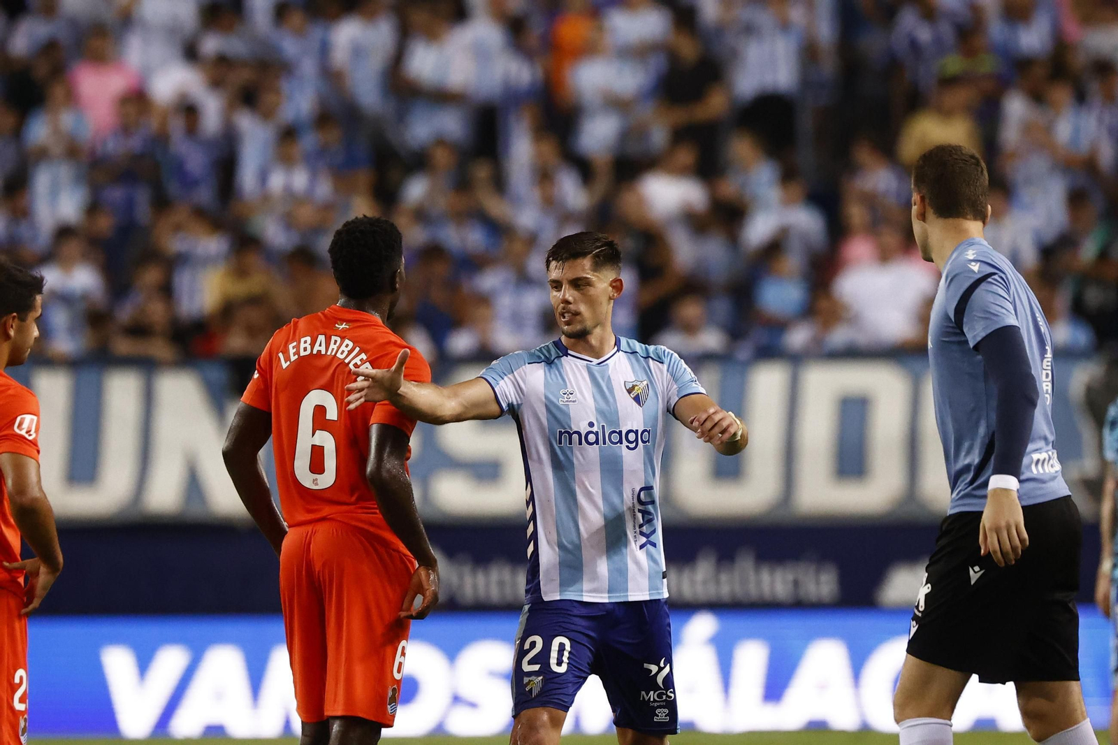 Las fotos del Málaga CF-Real Sociedad B