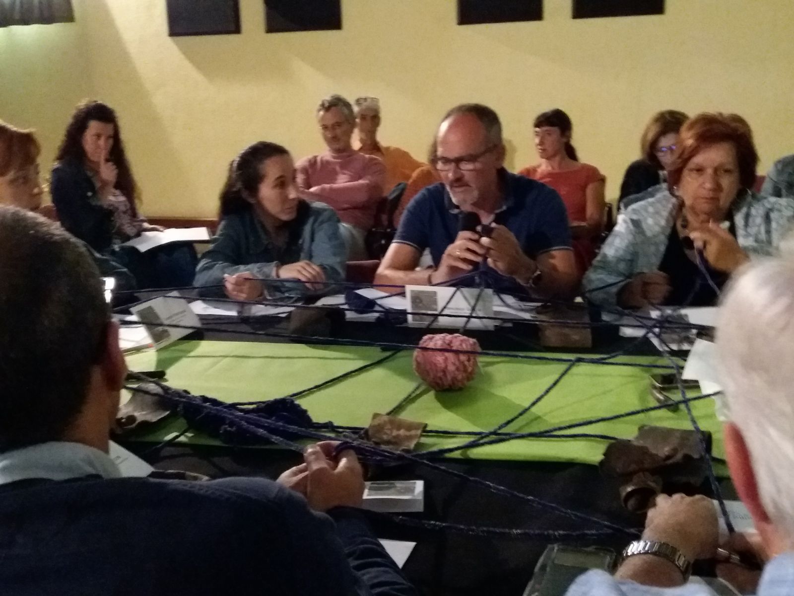 El alcalde en su participación en las jornadas.