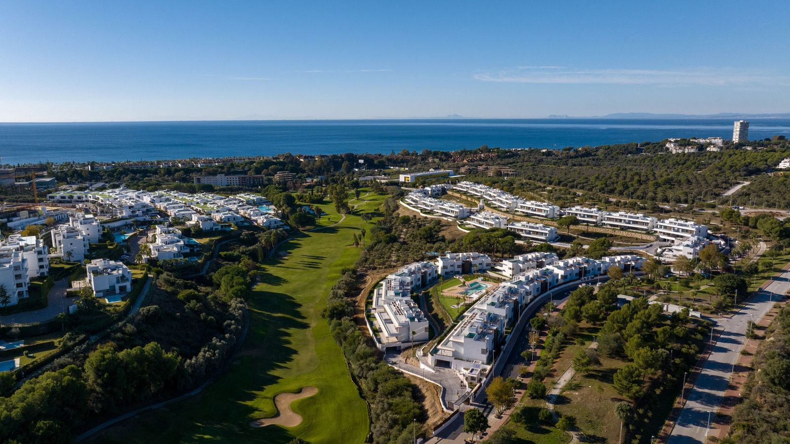 La promoción de Neinor, Santa Clara Homes, en Marbella.