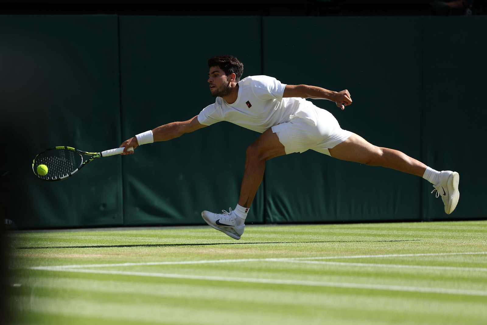 Las fotos del pase de Alcaraz a la final de Wimbledon Las fotos del pase de Alcaraz a la final de Wimbledon