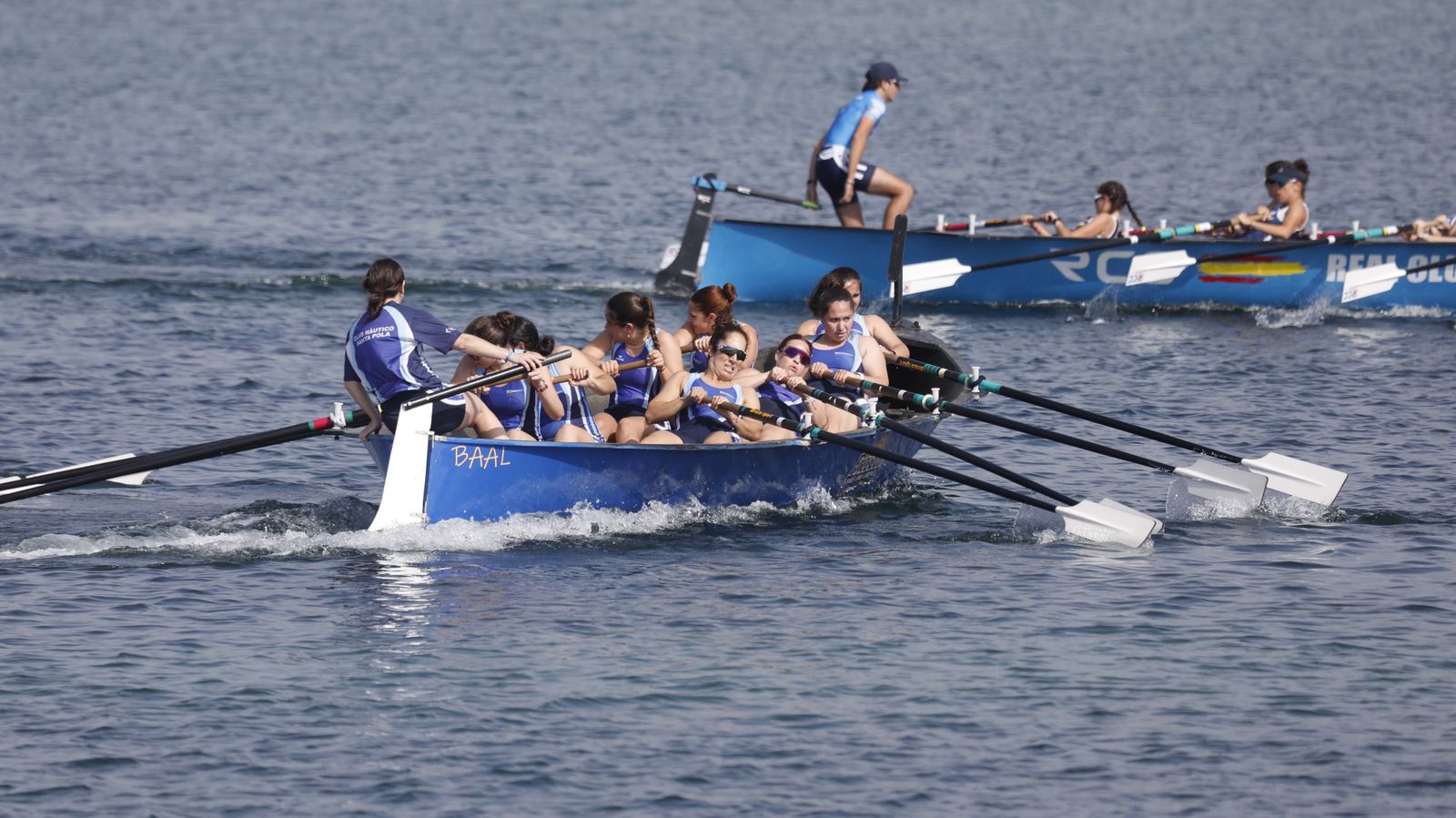 Las fotos de la segunda jornada del Campeonato de España de remo en banco fijo LLaut de La Línea