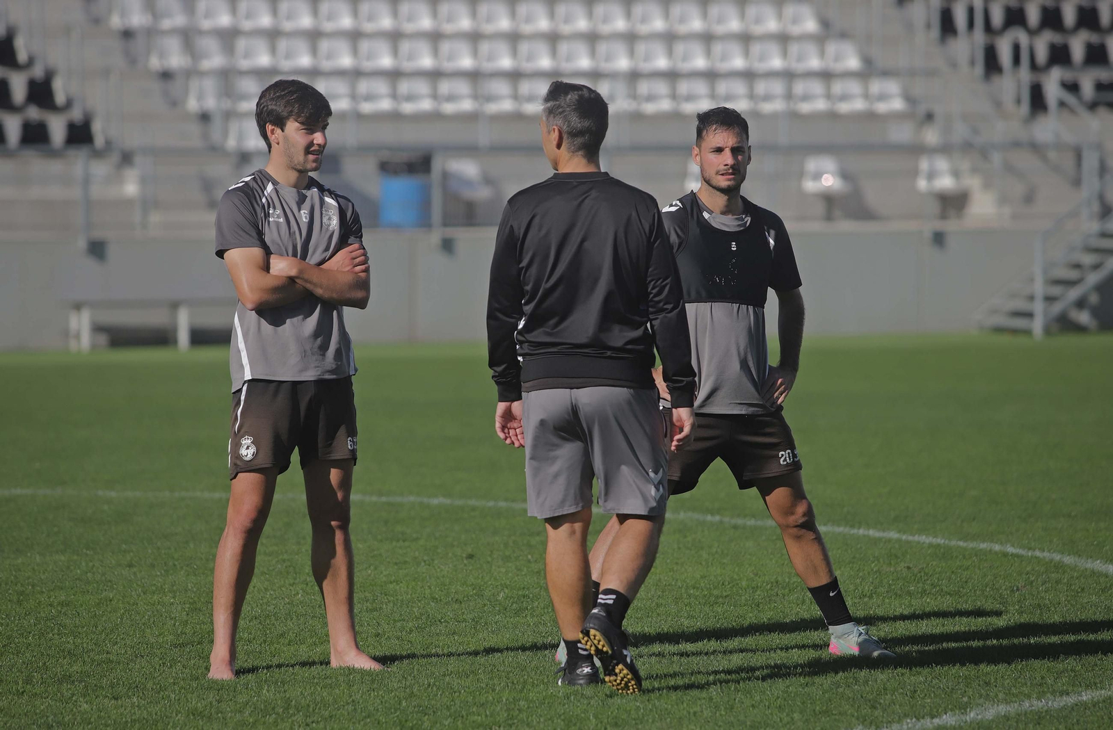 Fotos del entrenamiento de la Balona en el día de la Inmaculada Concepción