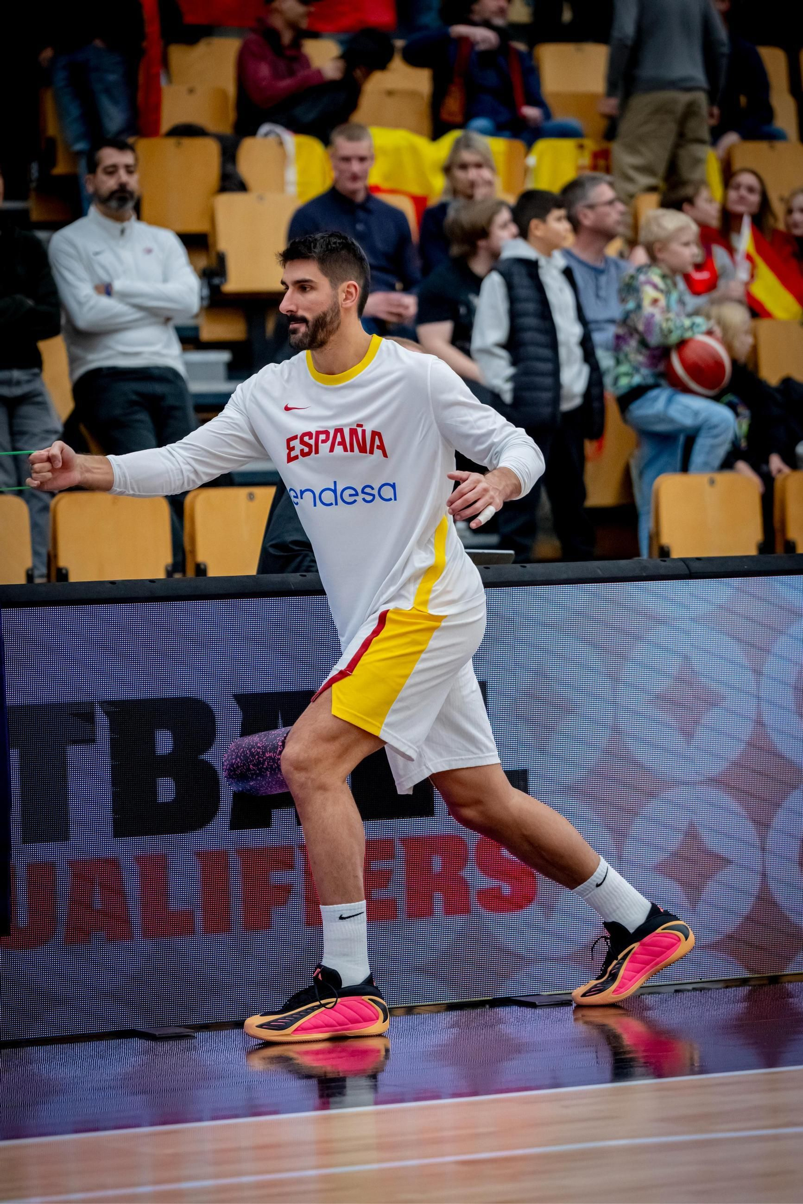 Las mejores fotos del Dinamarca-España de baloncesto