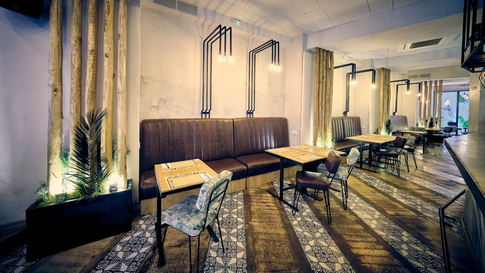 Interior de El Tinte.