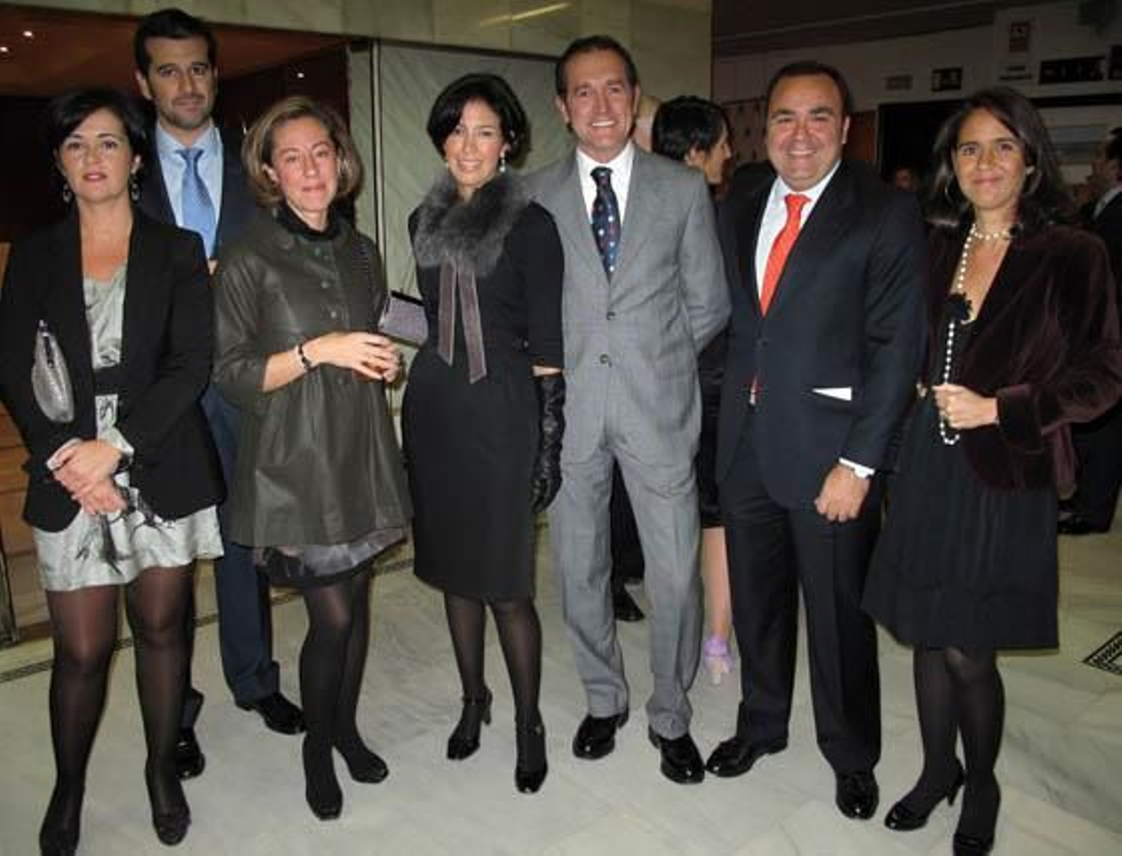 Macarena Enrile, Ignacio Jiménez, Raquel González, Marta Sameño, Manuel Roldán, Raúl Sánchez y Elena Sameño.

Foto: Victoria Ramírez