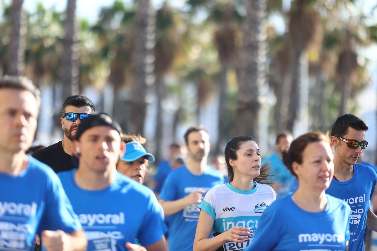Las mejores fotos de la I Carrera Solidaria Mayoral de Málaga