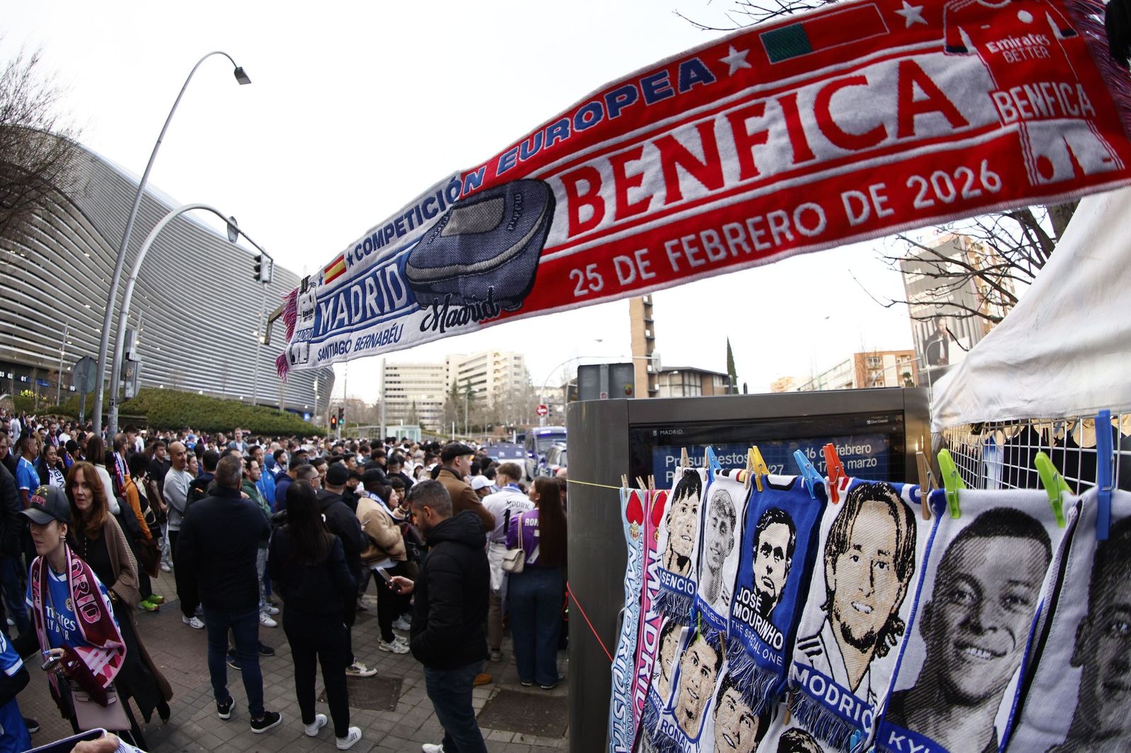 Las fotos del Real Madrid-Benfica