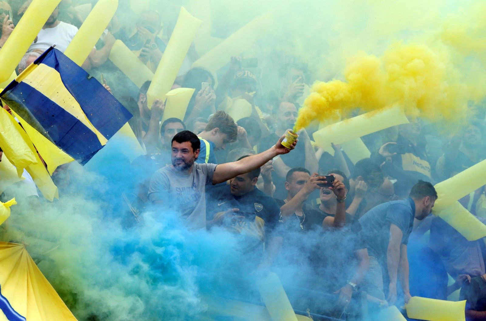 Las imágenes del Boca-River