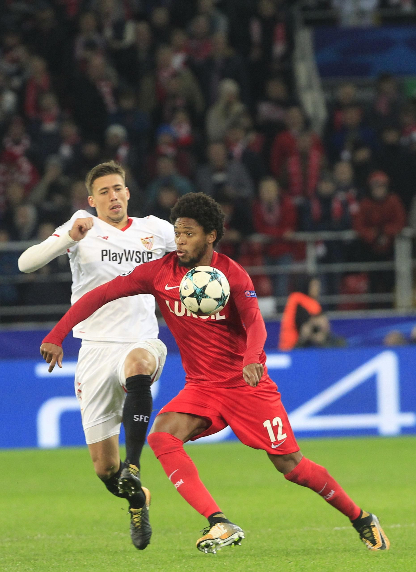 Las imágenes del Spartak de Moscú-Sevilla