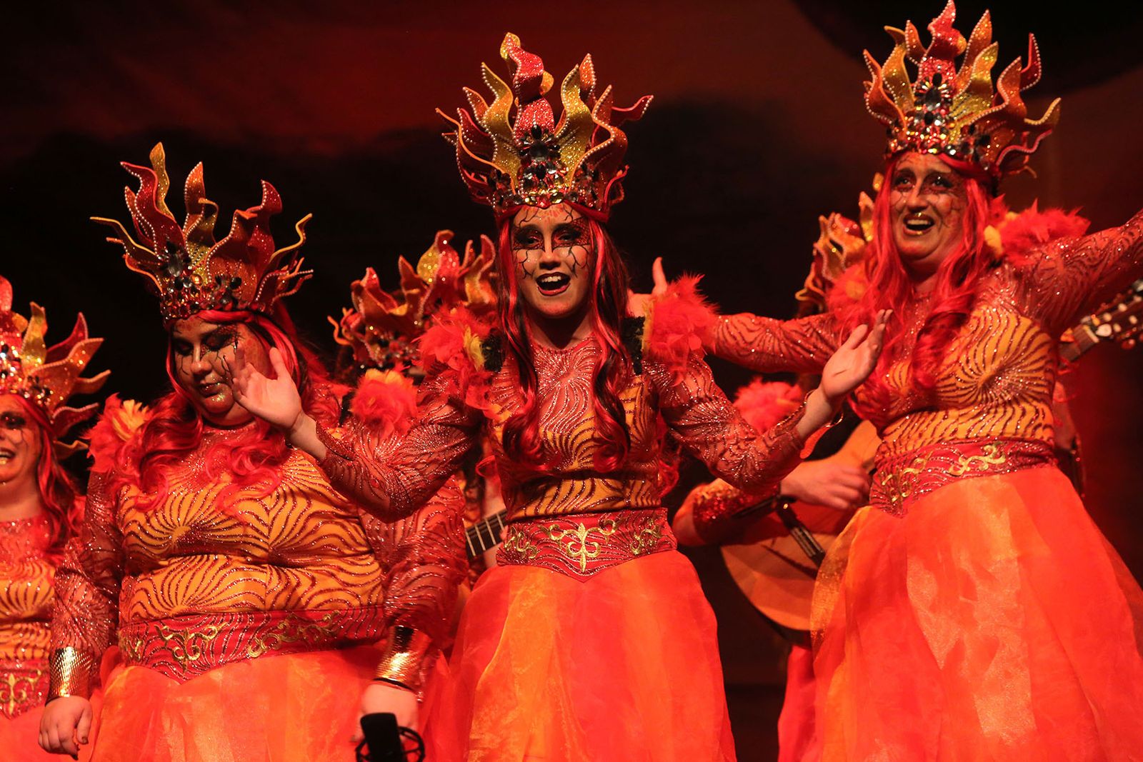 Quinto día de preliminares del Carnaval Colombino en imágenes
