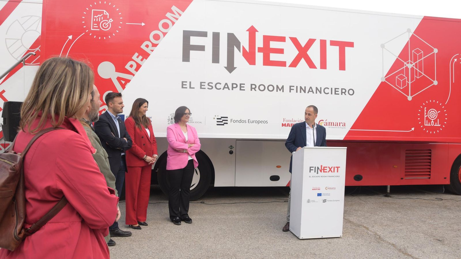 Jesús Valverde, de Fundación Mapfre, durante la presentación en el centro