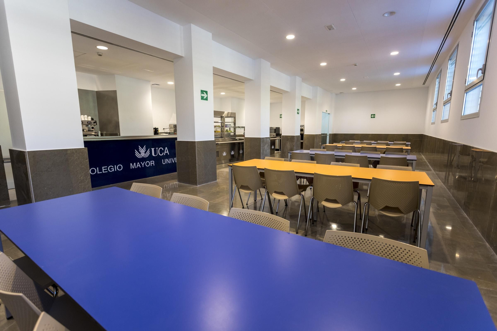 Imágenes del rehabilitado Colegio Mayor